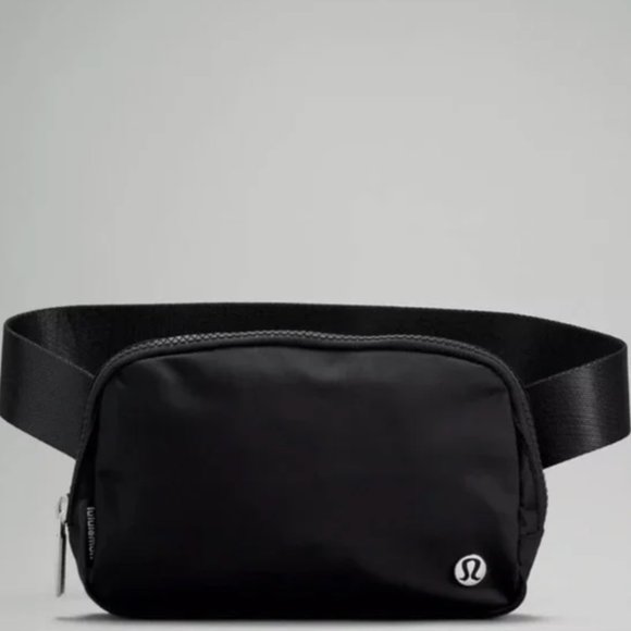 lululemon athletica Accessories - Lululemon Everywhere bag - Solid Black with Silver Logo & Puller